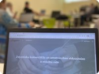 Skolas digitālās platformas izveide Moodle vidē un digitālo mācību materiālu izstrāde