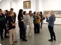 9.klases ekskursija uz Latvijas Nacionālo mākslas muzeju