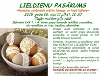 Lieldienu pasākums 2018