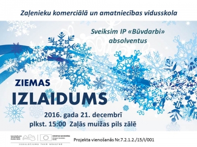 Ziemas izlaidums 2016. gada 21. decembrī