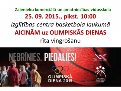 Miķeļdiena un olimpiskās dienas rīta vingrošana