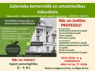 Nāc un izvēlies profesiju!