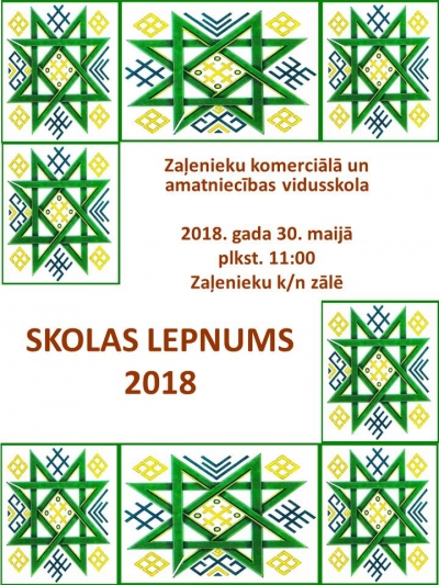 Zaļenieku KAV skolas lepnums 2018